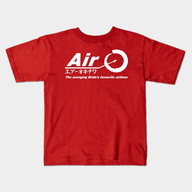 Air O airlines Kids T-Shirt by RedSheep